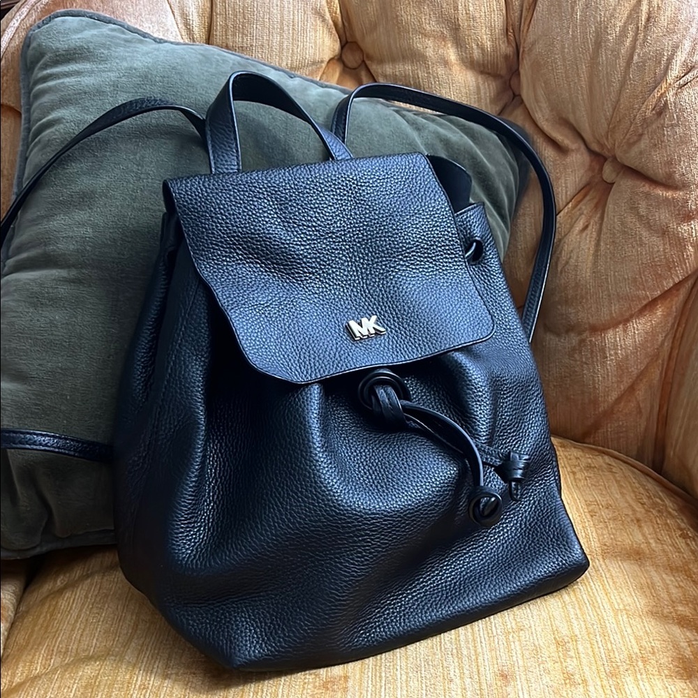 Michael Kors Black Leather Tote